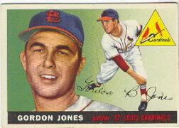1955 Topps      078      Gordon Jones RC